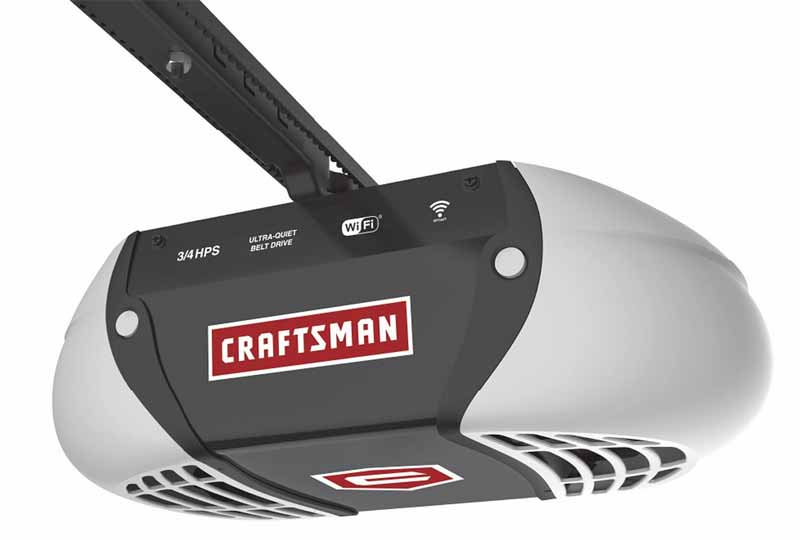 Craftsman belt drive garage door opener