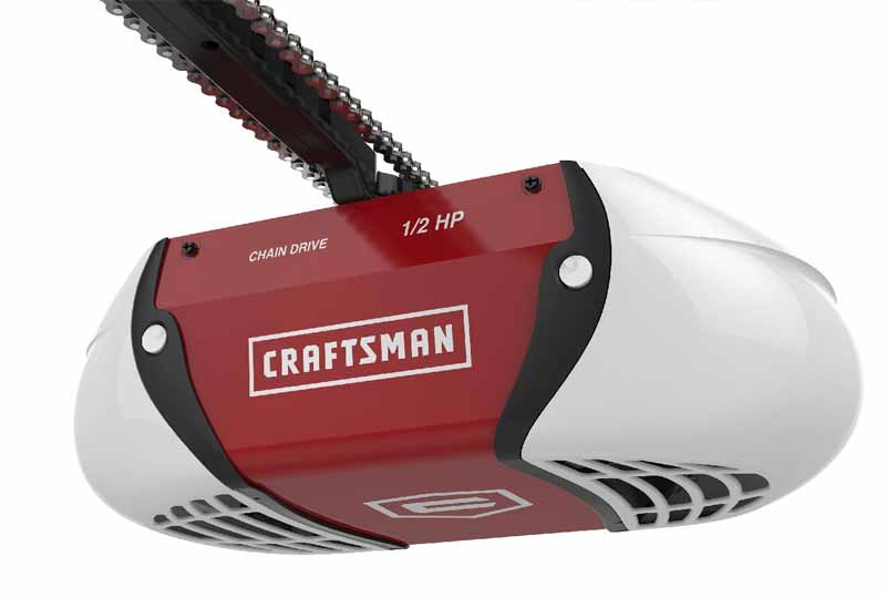 Craftsman chain drive garage door opener