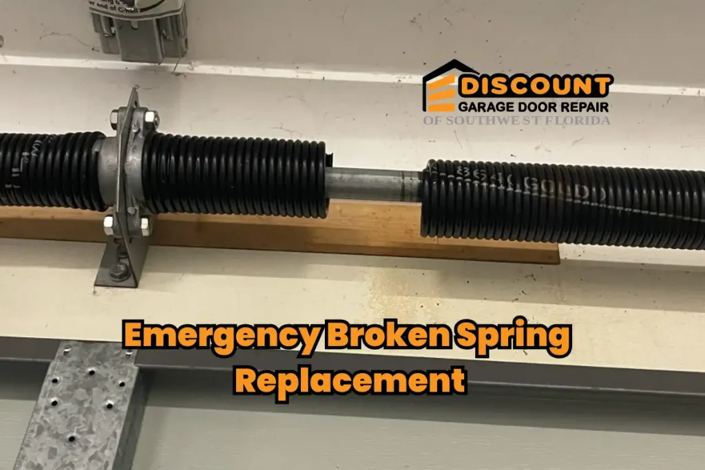 Emergency Broken Spring Replacement